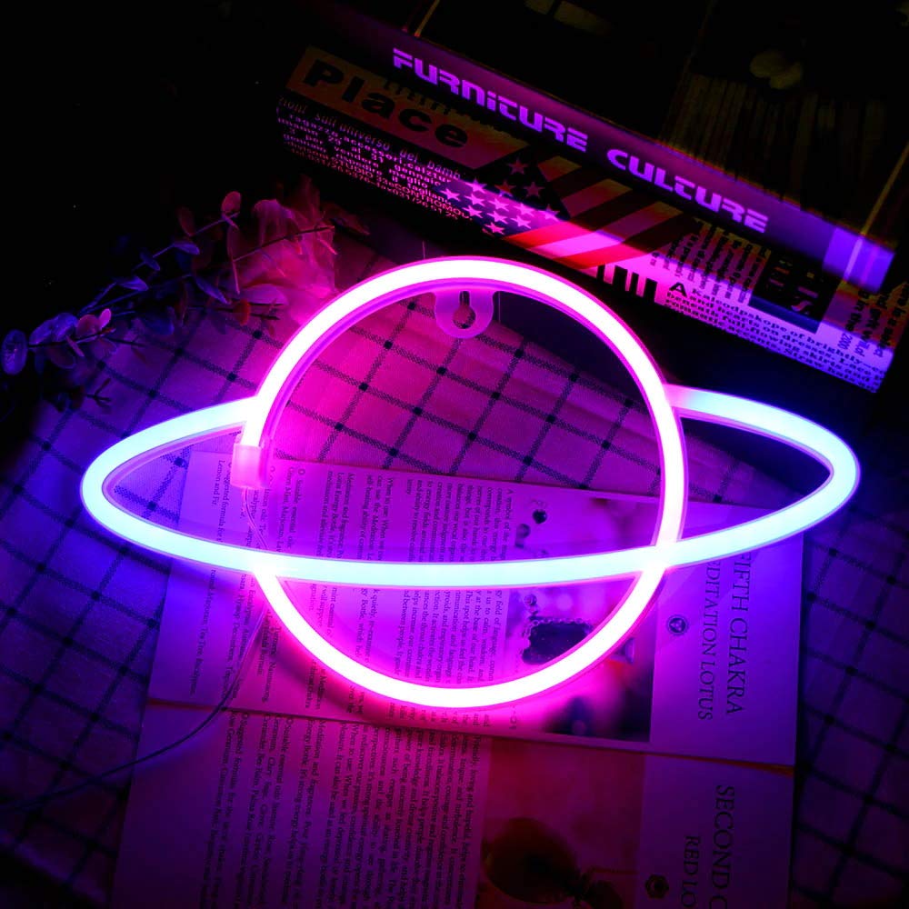 Bright Ring Planet LED Light