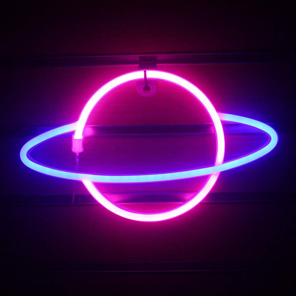 Bright Ring Planet LED Light