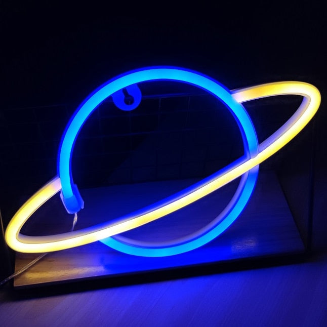 Bright Ring Planet LED Light